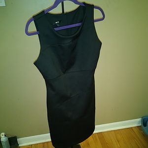 BCX Sleek Black Dress Sz Large